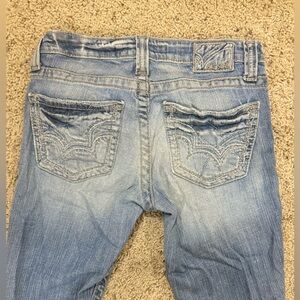 Big Star Boot Cut Blue Jeans. US 24 Short. EUC.